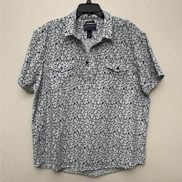 American Rag 1/4 Button Down Shirt Size XXL - Picture 1 of 3